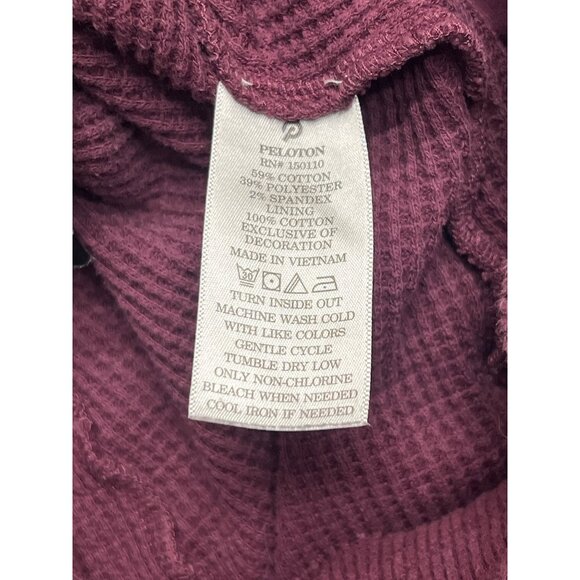 Peloton Women's Thermal Knit Activewear Athletic Shorts Size Medium - Picture 6 of 9